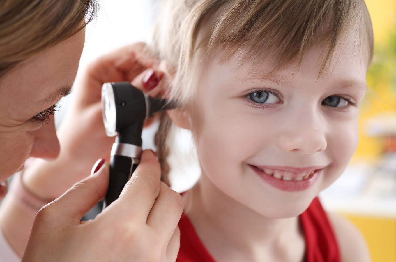 gyermek fülvizsgálat